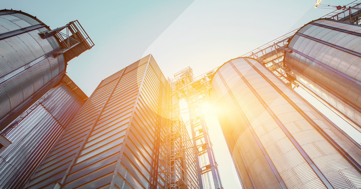 Grain silos, centralised business model