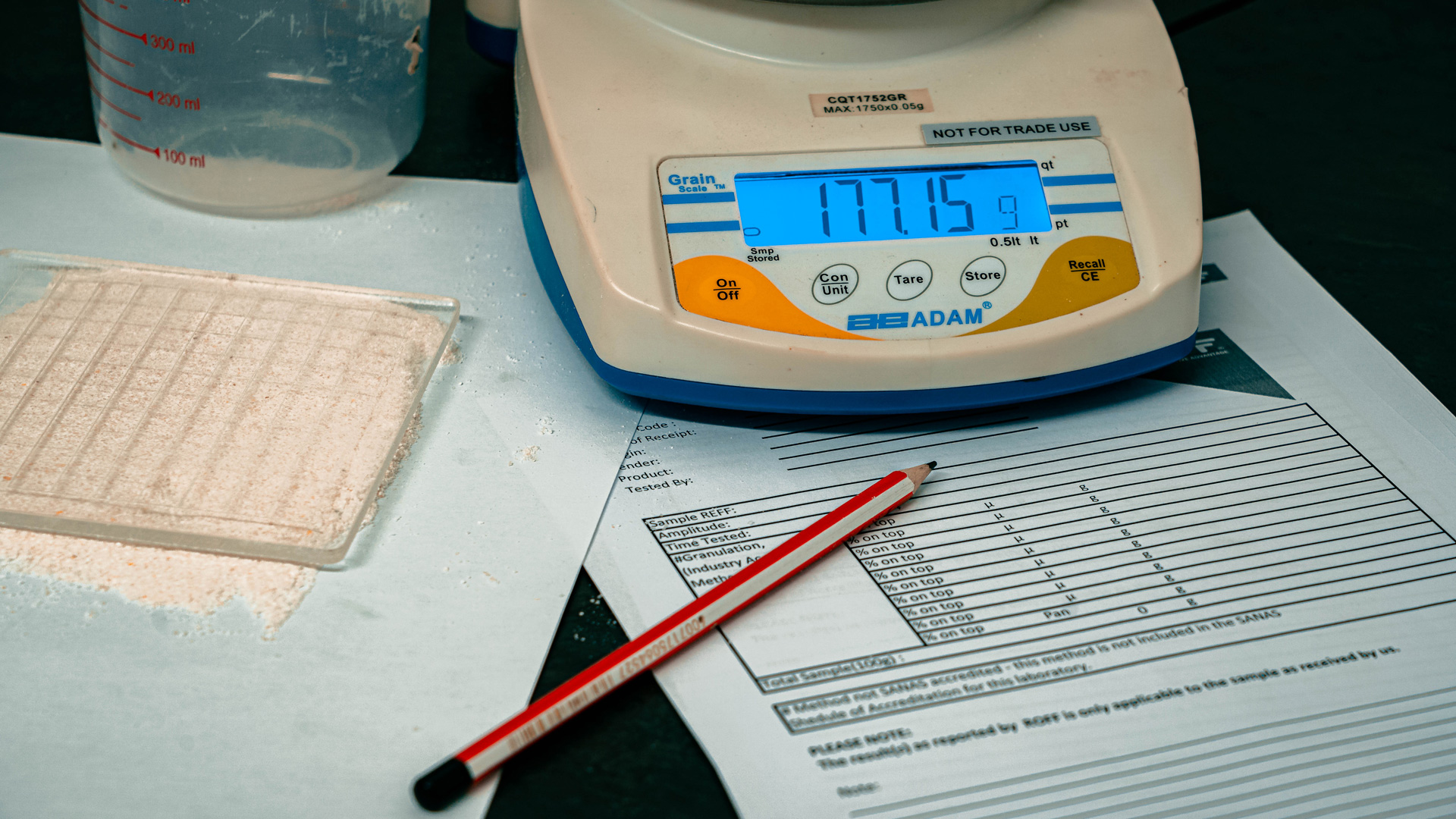 Elementary maize meal quality checks #2: speck count and cooking test